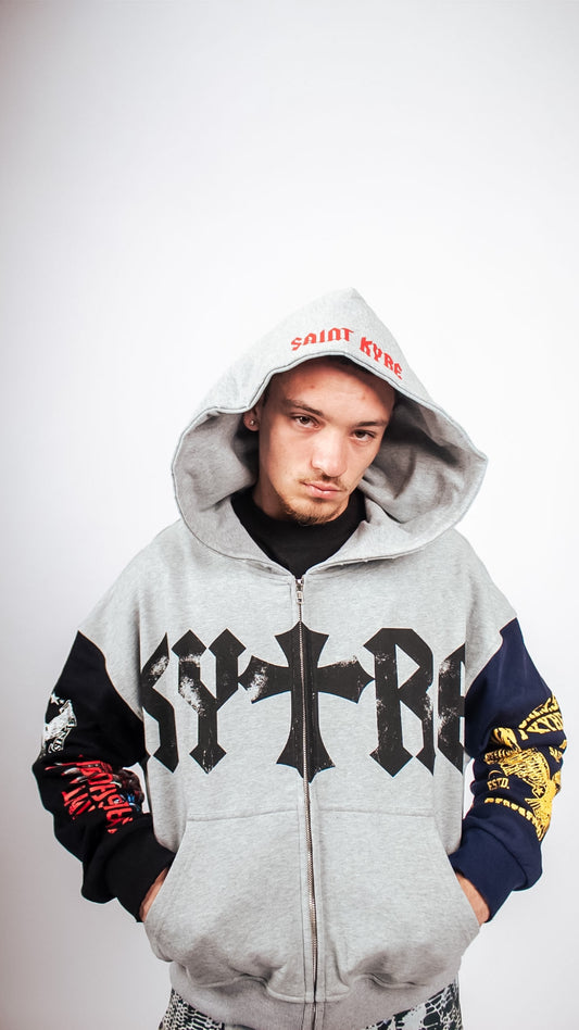 GREY PRJCT SAINT ZIP-UP