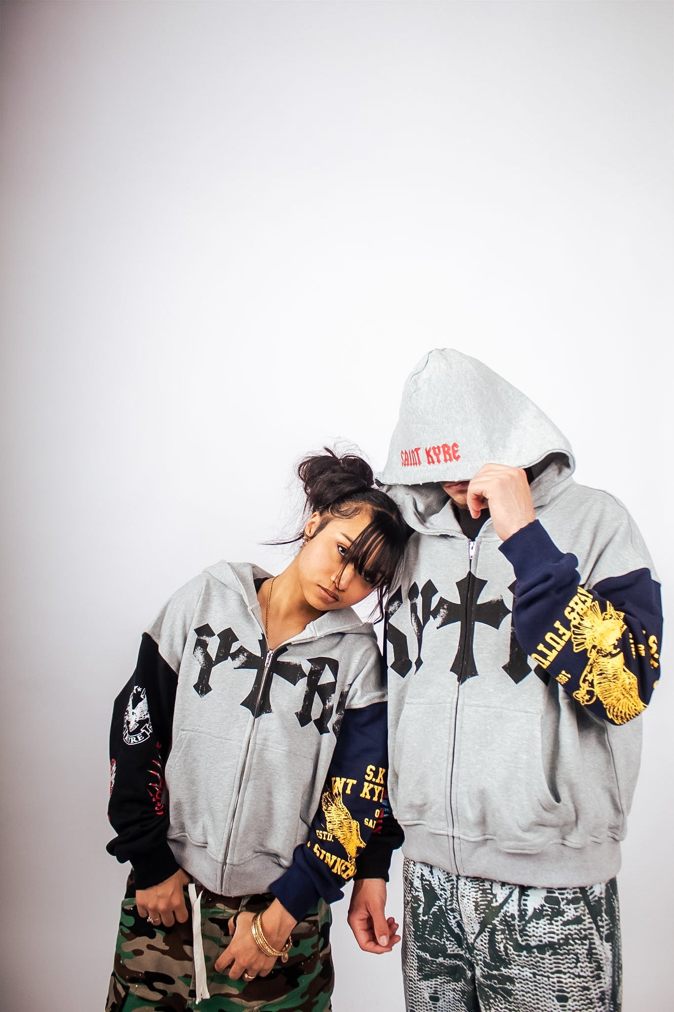GREY PRJCT SAINT ZIP-UP