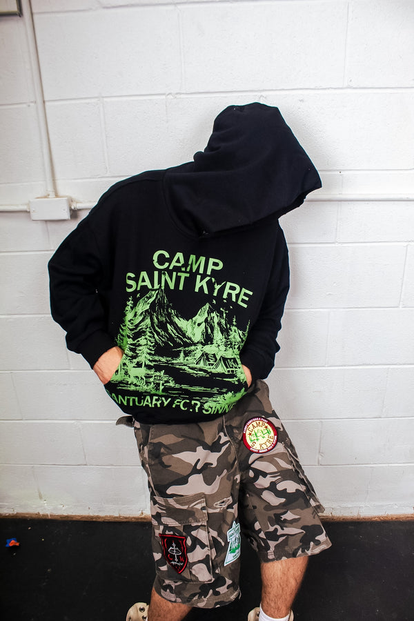 BLACK CAMP SK PULL OVER HOODIE