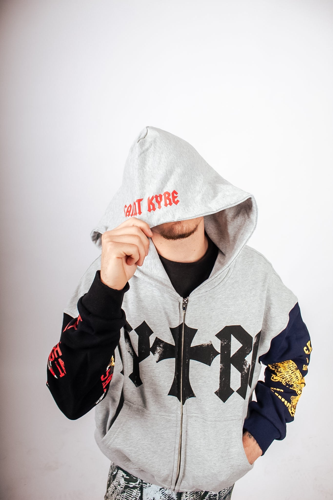 GREY PRJCT SAINT ZIP-UP