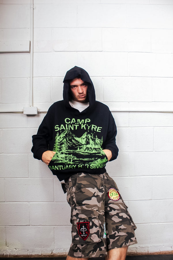 BLACK SK CAMPER SHORTS